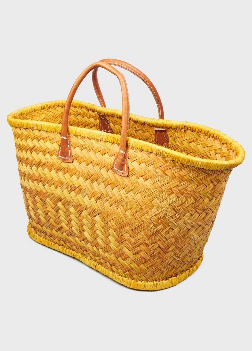 Сумка пляжна BM_Plain_217 Гірчичний Le Comptoir de La Plage Aravola (327366646)