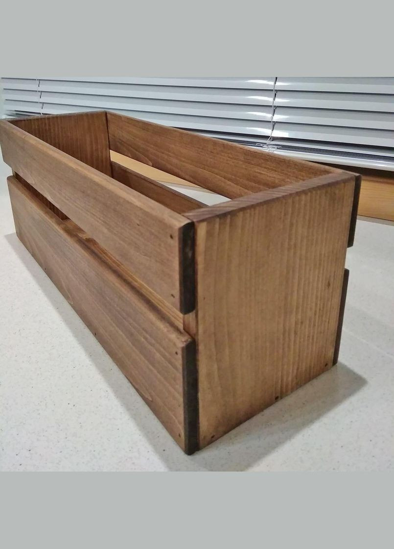 Інтер'єрний декоративний ящик з дерева Циона мускат (ЯИД-002407) No Brand (328076660)