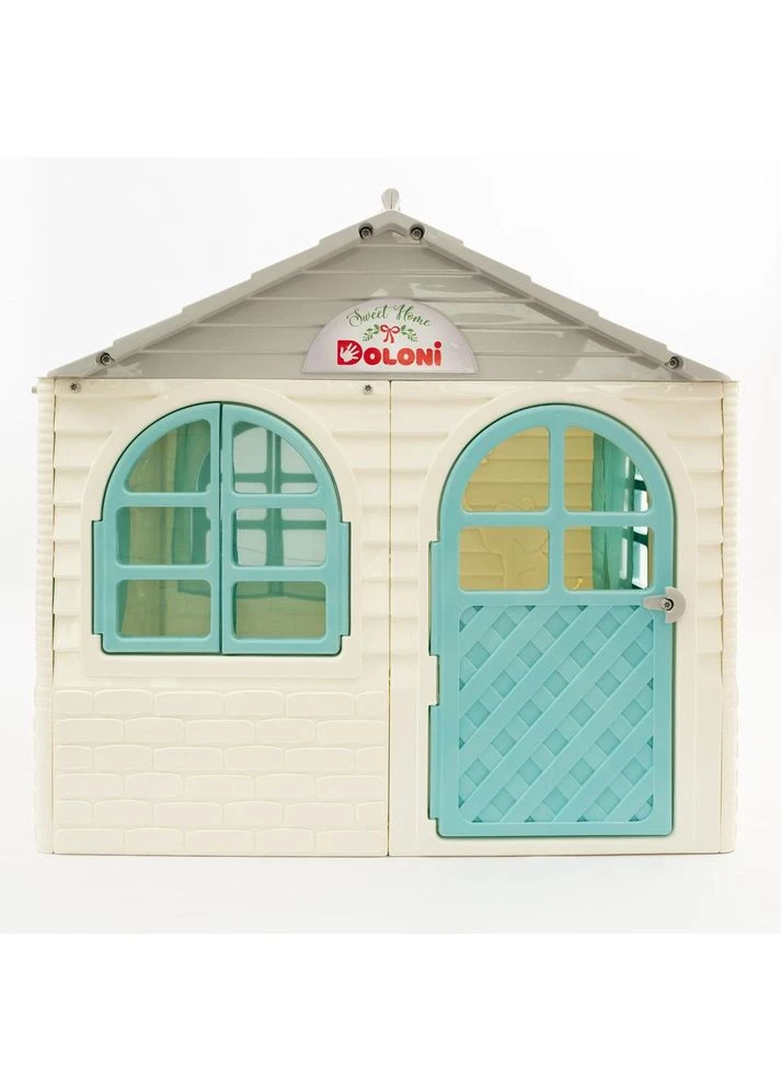 Игровой домик Doloni со шторками 1290x1290x1200мм 02550/5 No Brand (378358153)