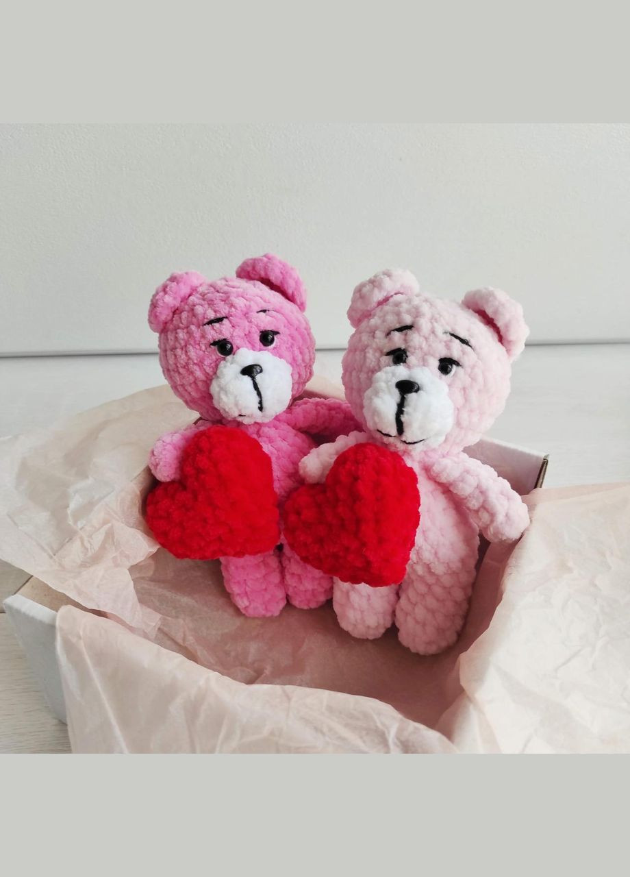 Набор для вязания мишки (светло розовый) Hand Made (302317144)