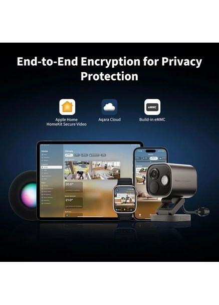 IP-камера Camera Hub G5 Pro 4MP Matter Thread ZigBee PoE Apple HomeKit Google с поддержкой умного дома Глобальная вер Aqara (362194453)