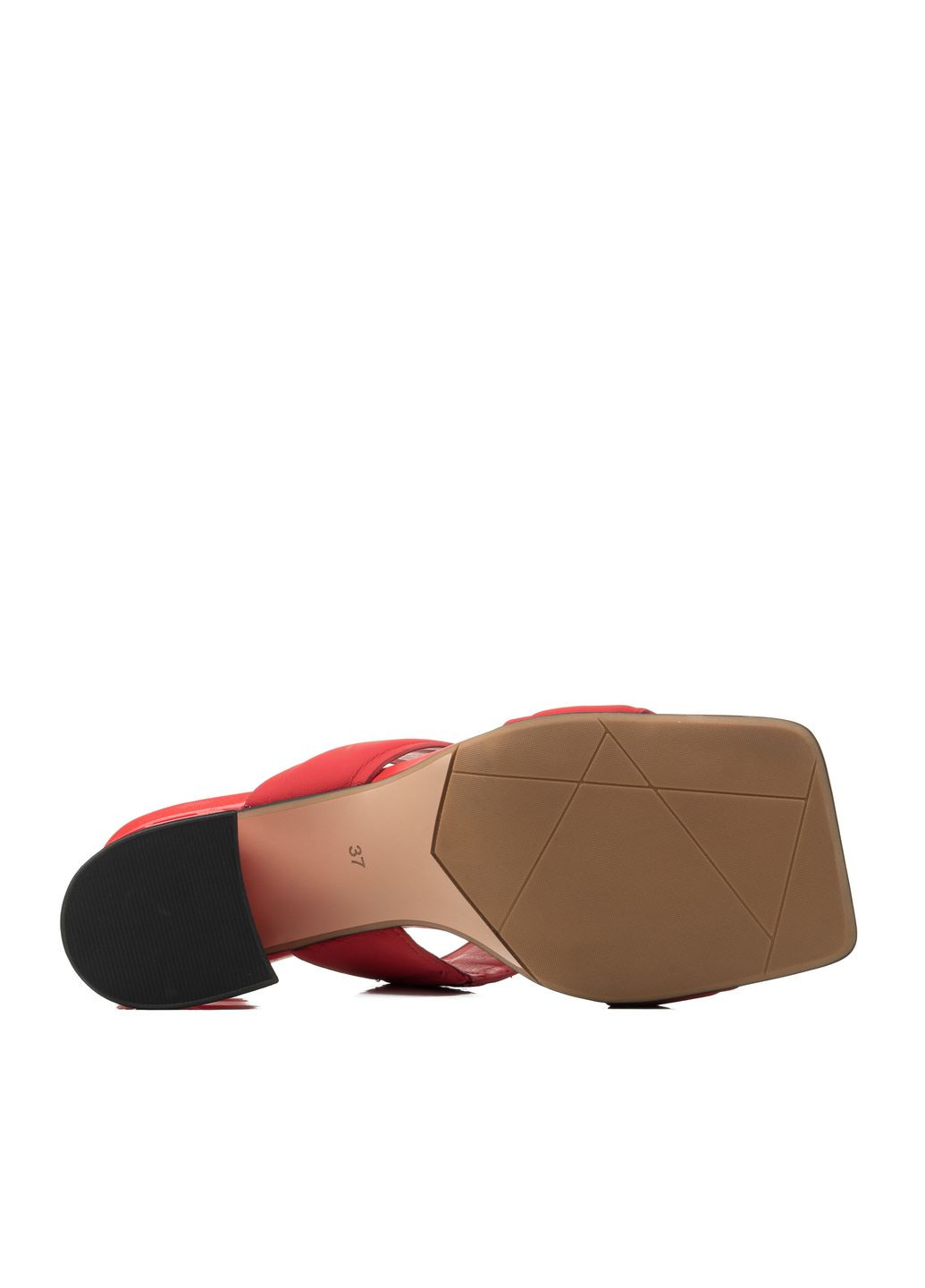 Красные шлепанцы (1218ла) Molka