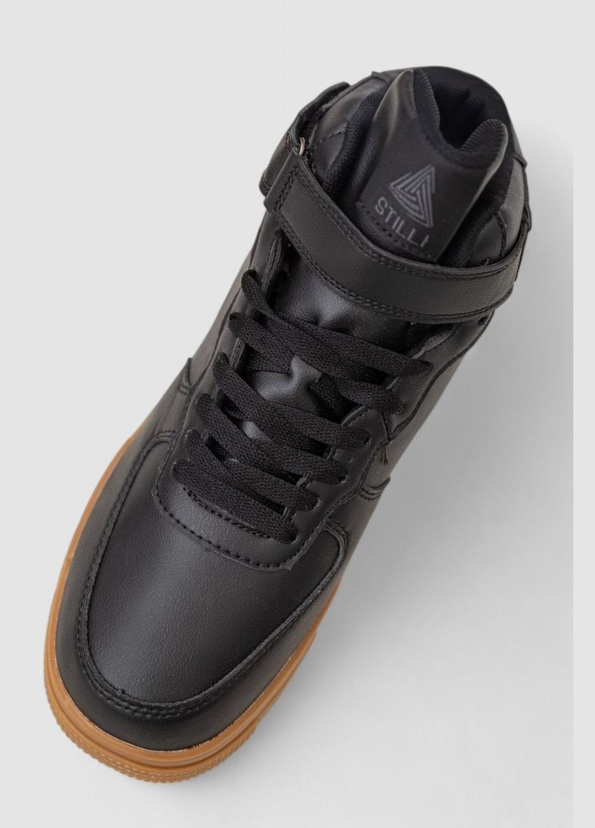 Черные демисезонные кроссовки мужские зимние на меху Ager 248RCX620