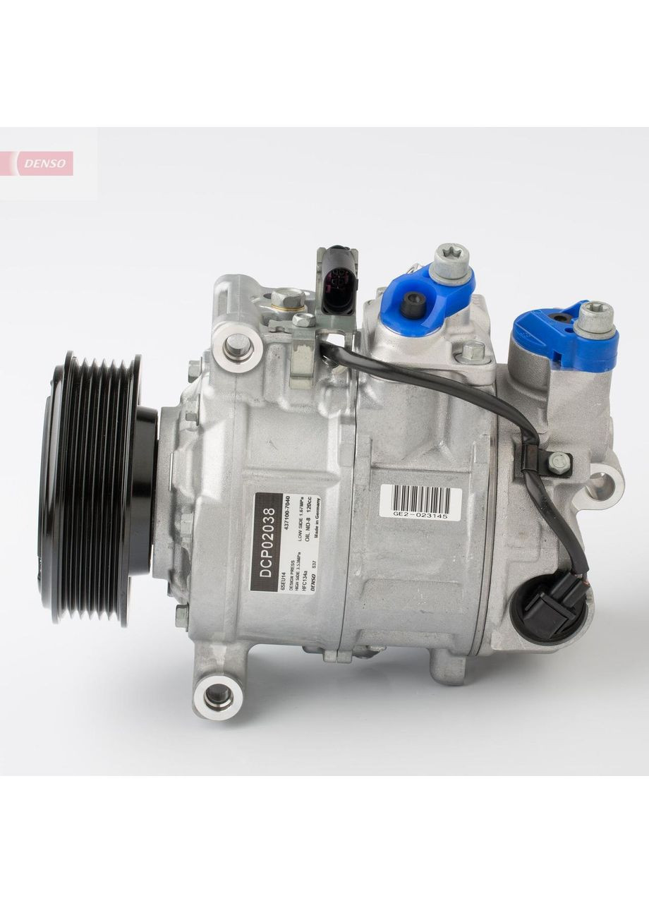 Компрессор кондиционера AUDI A4 AVANT (8E5, B6) 1.9 TDI 06/2003->12/2004 (DS DCP02038) Denso (354334405)