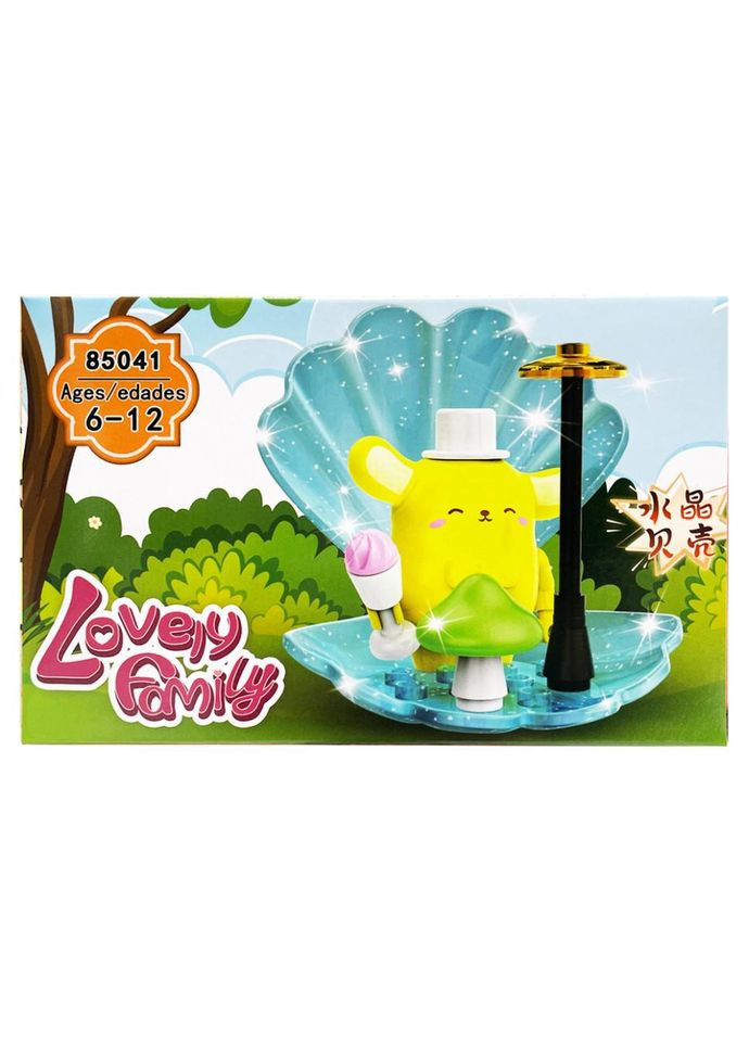 Детский игровой конструктор "PomPomPurin" 85041-2 пластиковые детали No Brand (330606043)