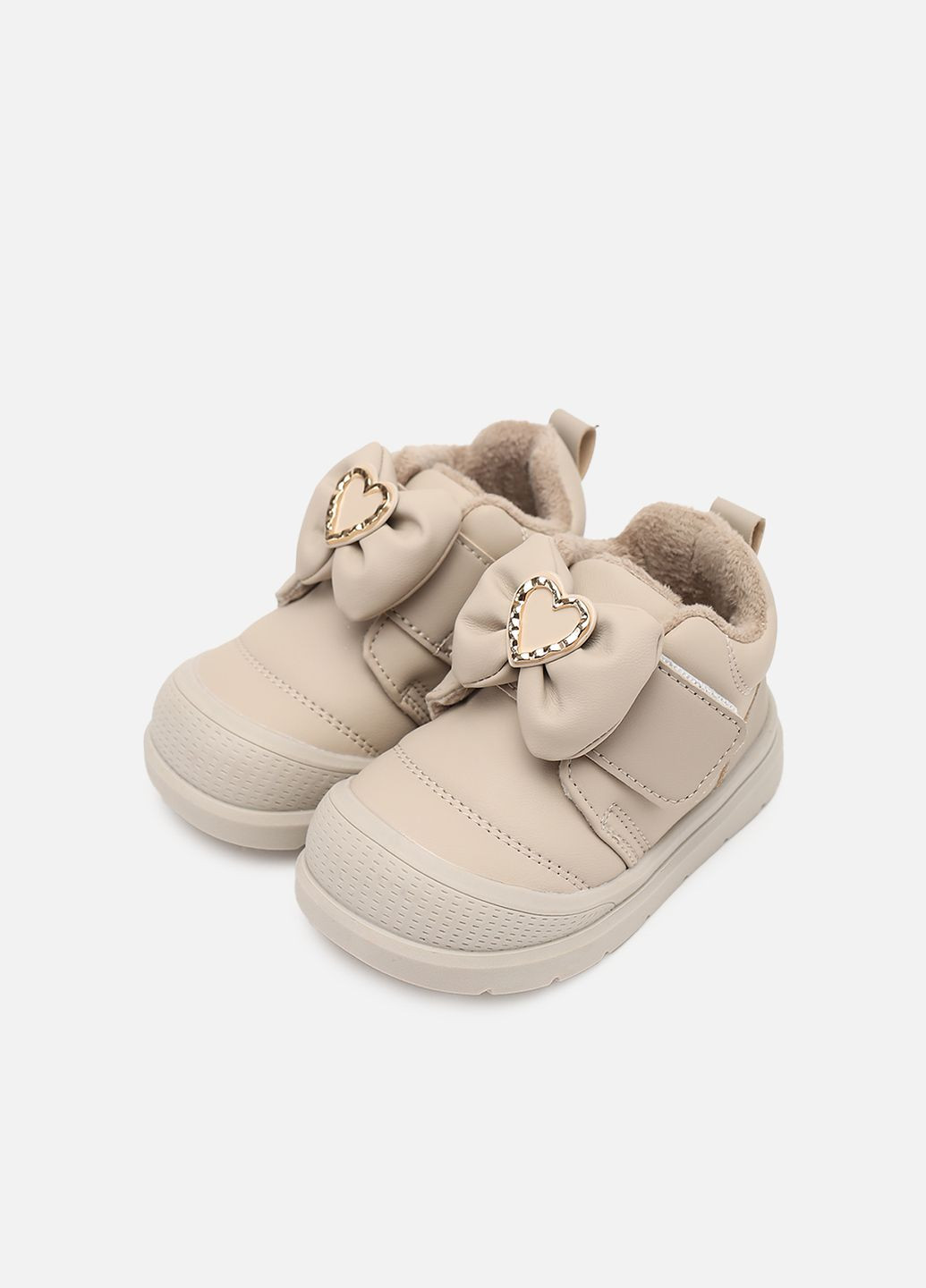 Серые осенние ботинки для девочки цвет серый цб-00277673 Tom.M