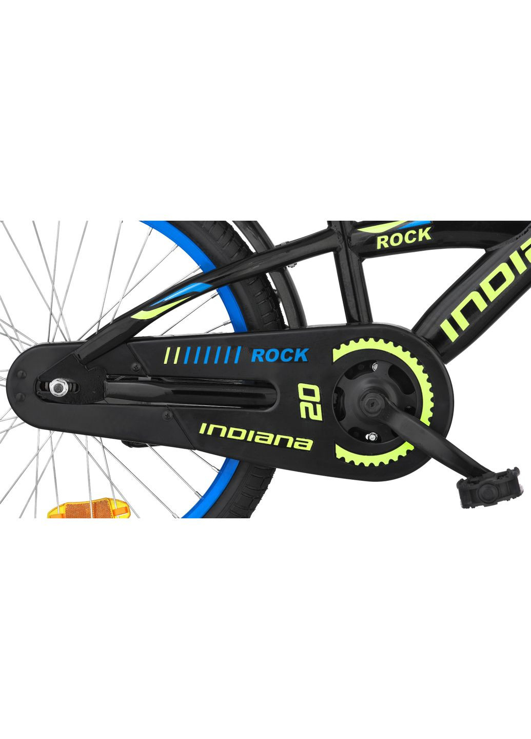 Велосипед Rock Boy 20 (Black-gold) Indiana (315004415)