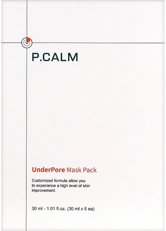 Маска для очищення пор UnderPore Mask 5шт (1296446-141597) P.CALM (368638834)