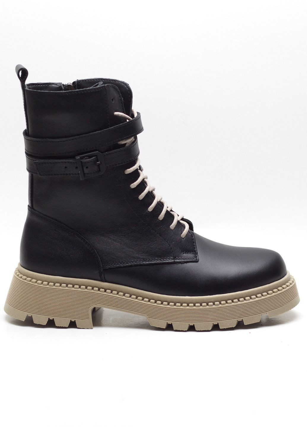 Жіночі черевики зимові з натуральної шкіри No Brand 2725 Х (366089432)