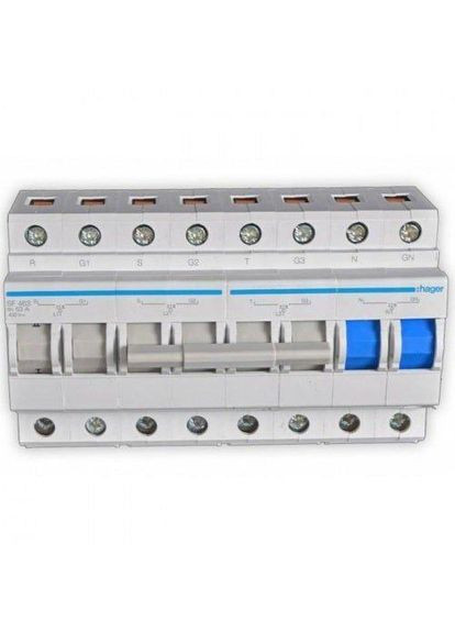 Перемикач введення резерву "I-0-II" 4Р SF463 63А Hager (336905728)