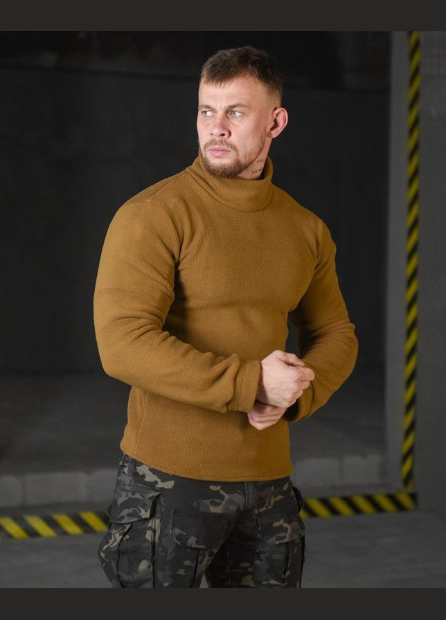 Армейский мужской флисовый гольф койот No Brand (314701114)