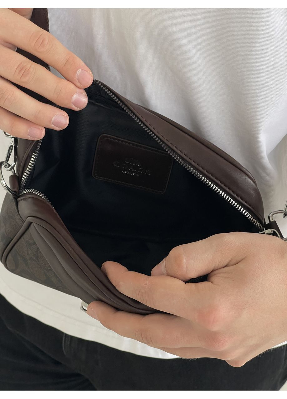 Мужская сумка мессенджер Graham кросс боди через плечо No Brand (369935634)