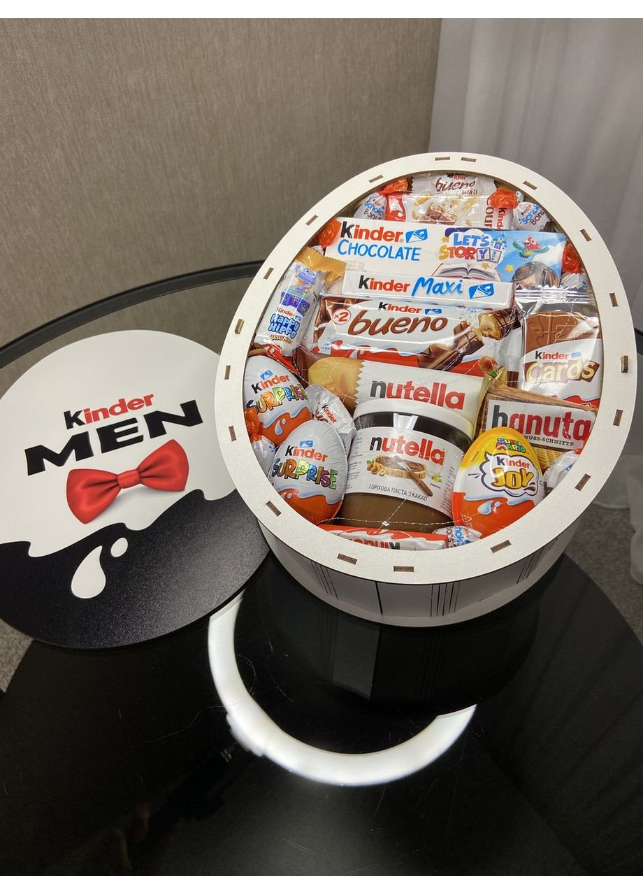 Подарочный набор "Kinder MEN" с любимыми сладостями, 31×25×9 см No Brand (360641533)