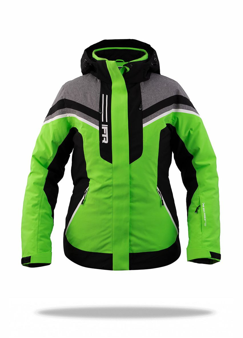 Жіноча гірськолижна куртка AF 21625 салатова Freever (278634143)