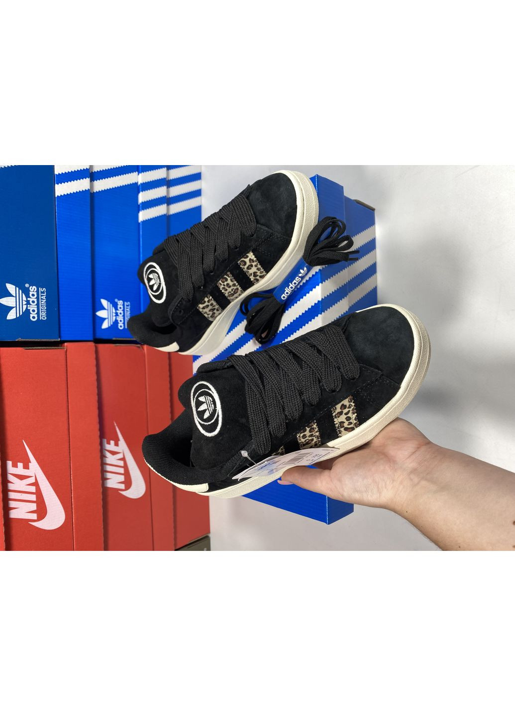 КРОСІВКИ ЖІНОЧІ ADIDAS CAMPUS 00S LEO АДІДАС КАМПУС No Brand комбіновані демісезони (369388968)