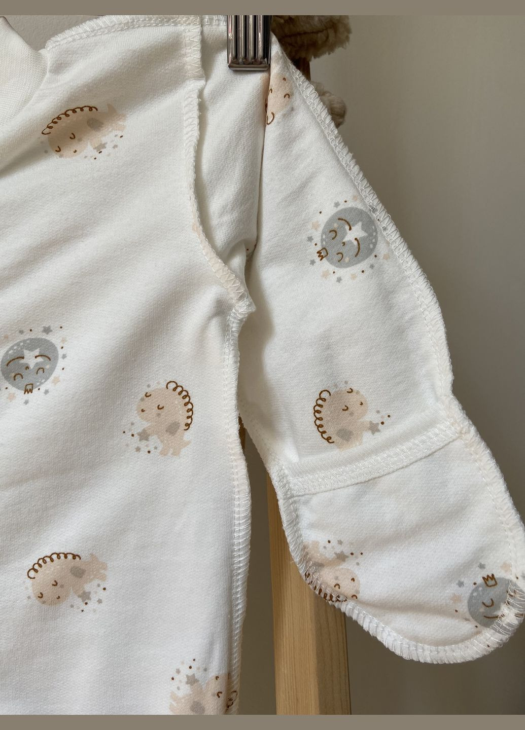 Человечек для новорожденного футер No Brand Чоловічок (303139161)