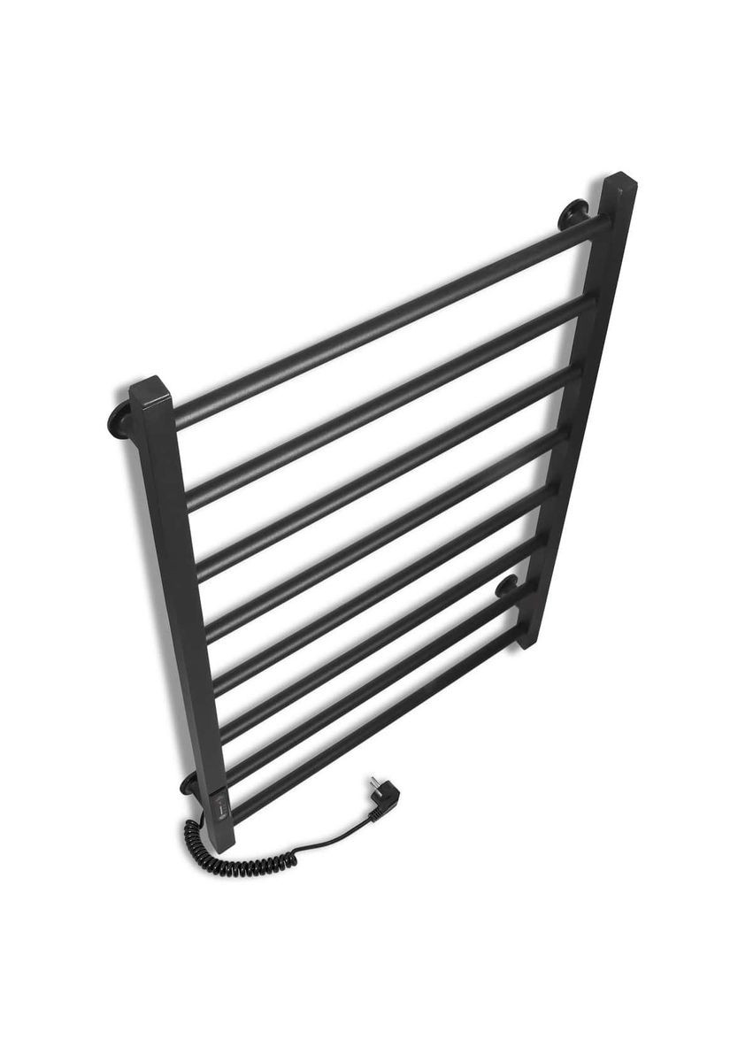 Электрический полотенцесушитель Зебра Альфа ЧКЧ8 500Х800 Э, левое подключ. Laris (318681331)
