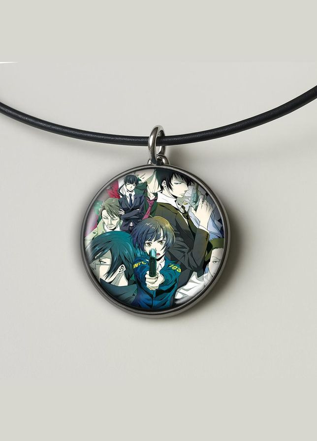 Подвеска (кулон) Аниме Психопаспорт #04 (круглый) No Brand (328050382)