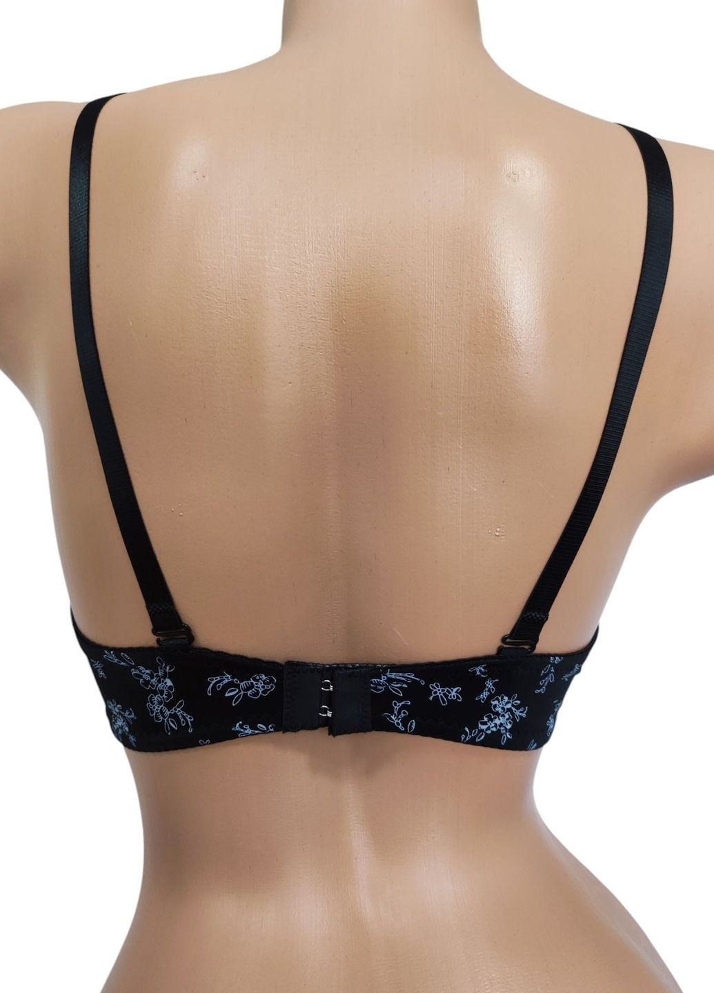 Чёрный корбей бюстгальтер L.Q.Angel с косточками