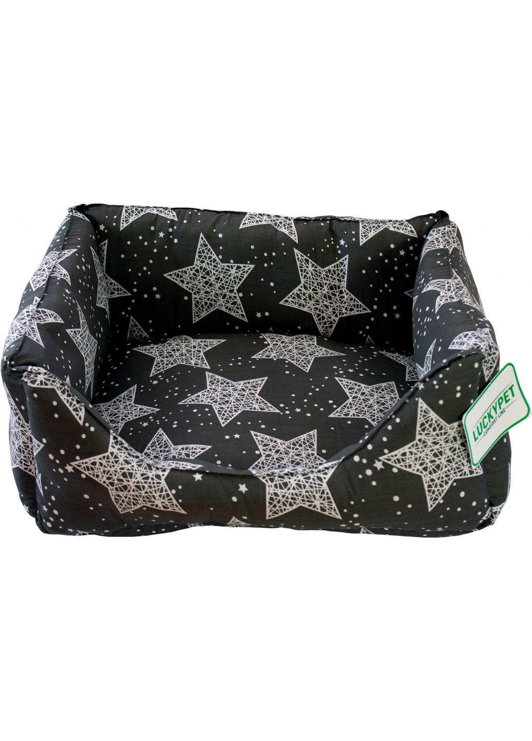 Лежак для собак і кішок Рей №3 50x65x23 см Сірий (4820224210995) Lucky Pet (279573474)