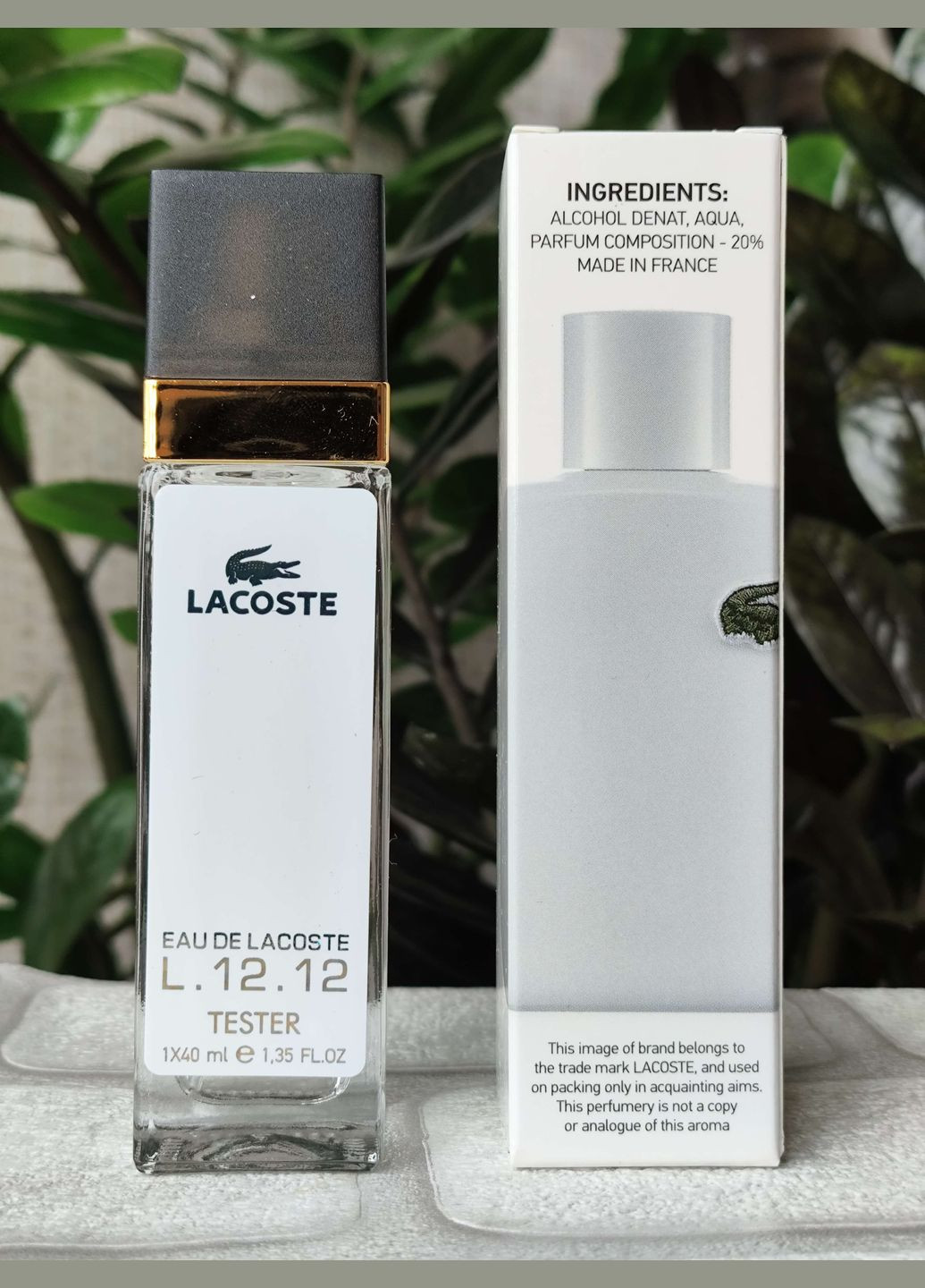 Мужской парфюм Eau De L.12.12 Blanc (L.12.12 Бланк), 40 мл No Brand (335810324)