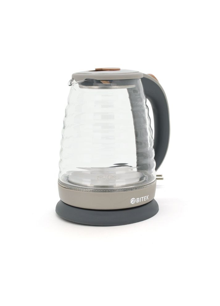 Электрический чайник BITEK BT3110, с подсветкой, 2400W, 1.8L, Gray Voltronic (314749340)