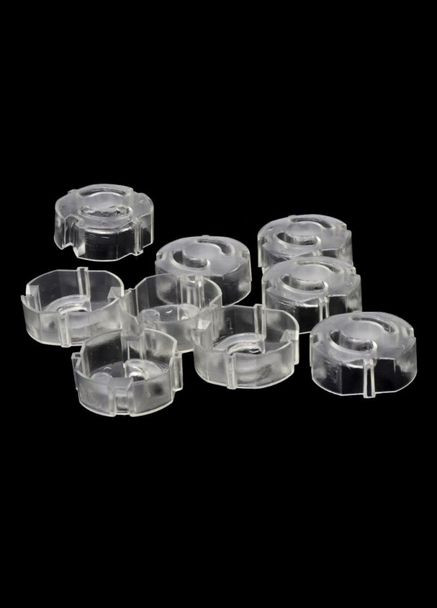 Комплект заглушек на розетку 12 шт Заглушки на розетку для защиты детей от электричества, Защита на розетки LELUNO (313454745)