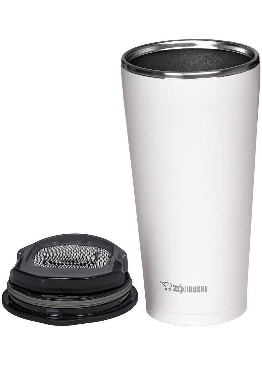 Термокухоль SX-FSE45WA з ситечком 0.45l Білий Zojirushi (316442637)