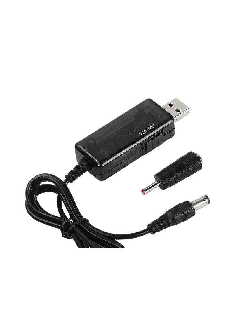 Кабель питания USB DC 9v и 12v для роутера модема от Повербанка Powerbank No Brand - (371647929)