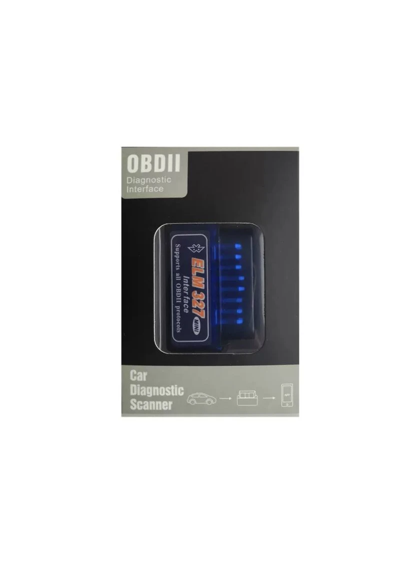 Автомобільний сканер для зчитування помилок OBD2 Mini ELM 327 v2.1 China (400737542)