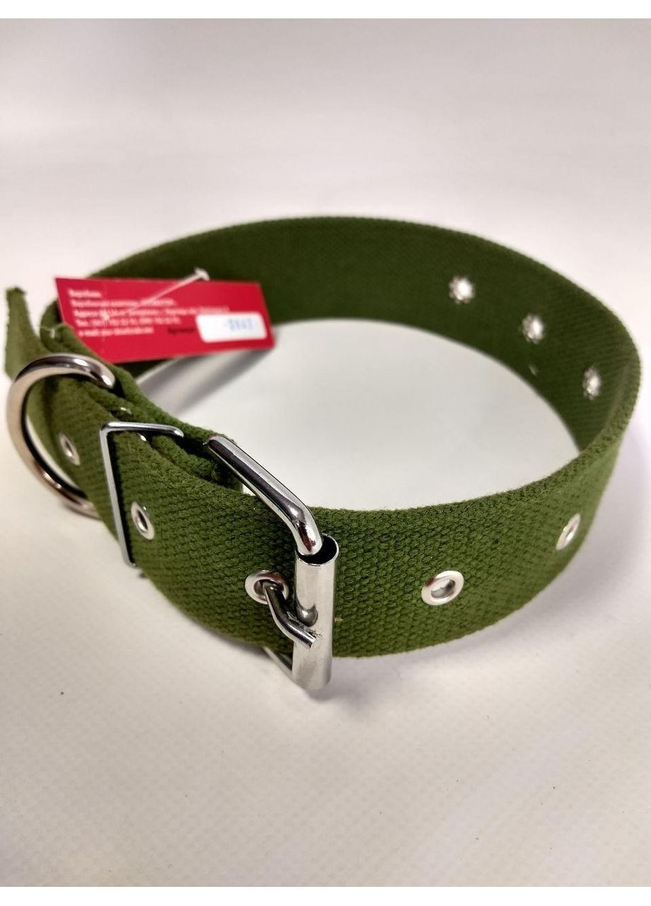 Ошейник ТМ "HappyPets", серия "Perfect" брезент.одинарный 40мм*600мм безразмерный No Brand (328600579)