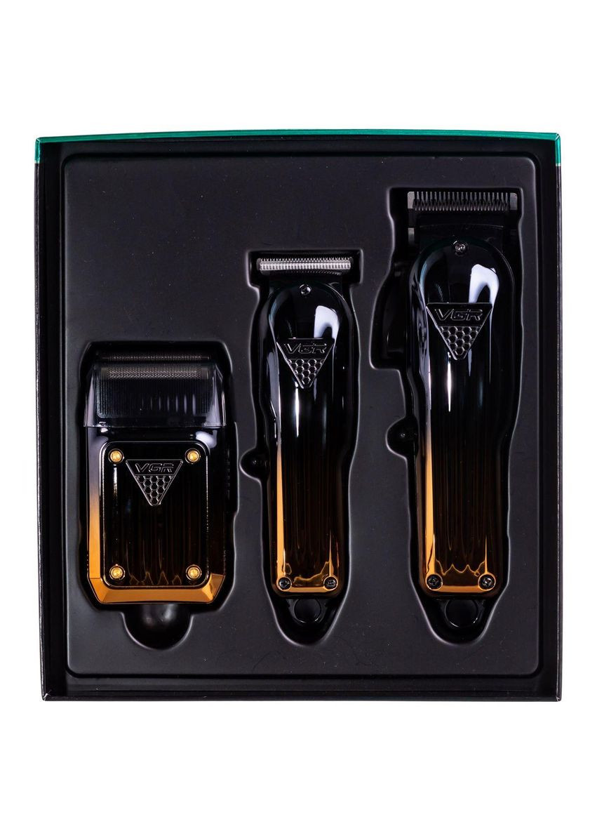 Набір для стрижки акумуляторна машинка, тример і шейвер V-644 VGR (369143490)