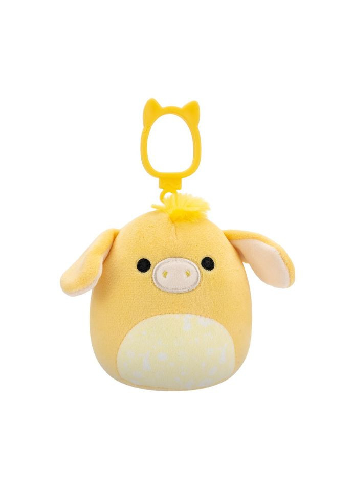 Мягкая игрушка на клипсе Ослик Гэвин SQCP00461, 9 см Squishmallows (364645079)