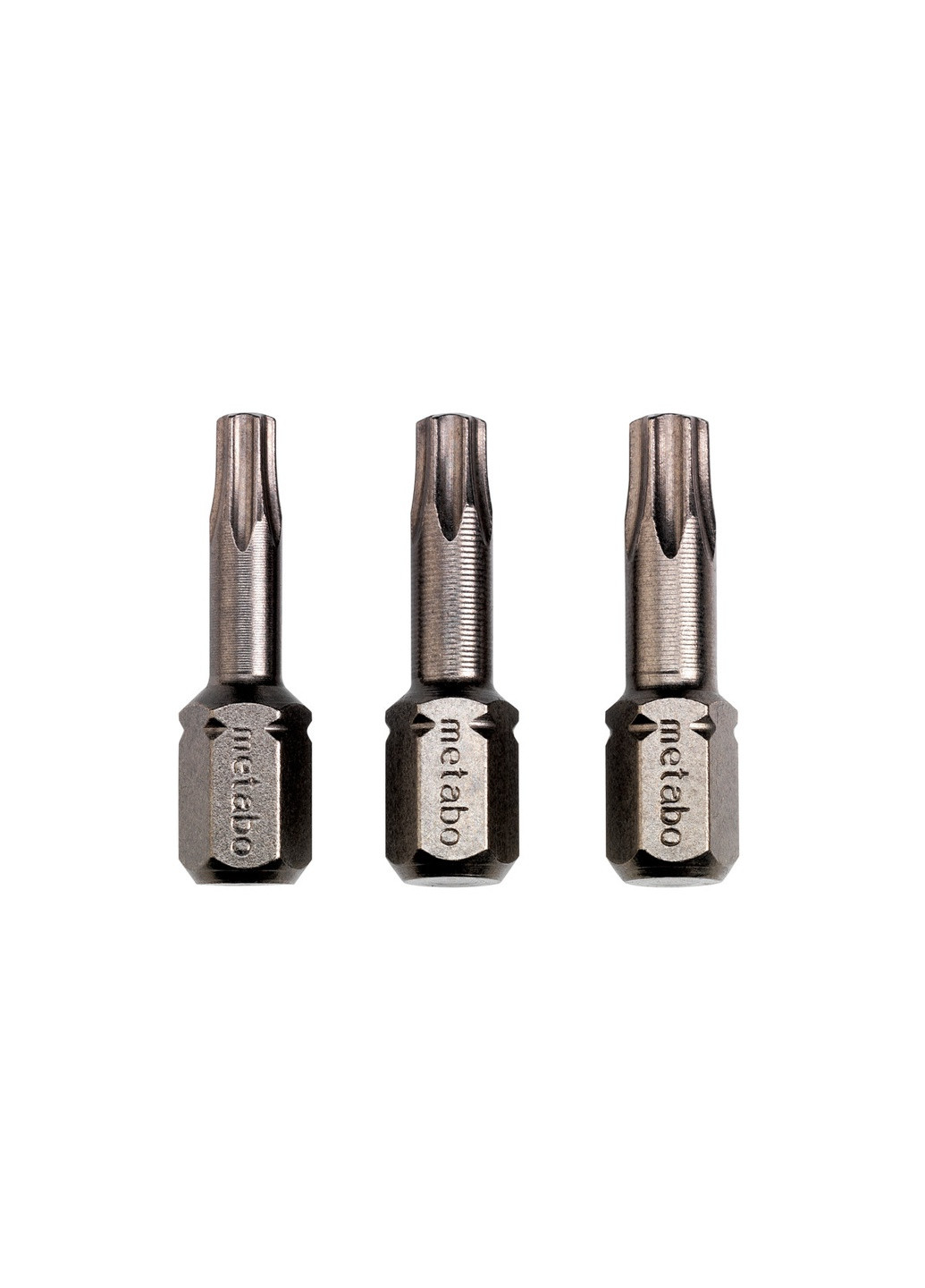 Набір біт Torx TX15/20/25x25 мм 628539000 (8374) Metabo (295038028)