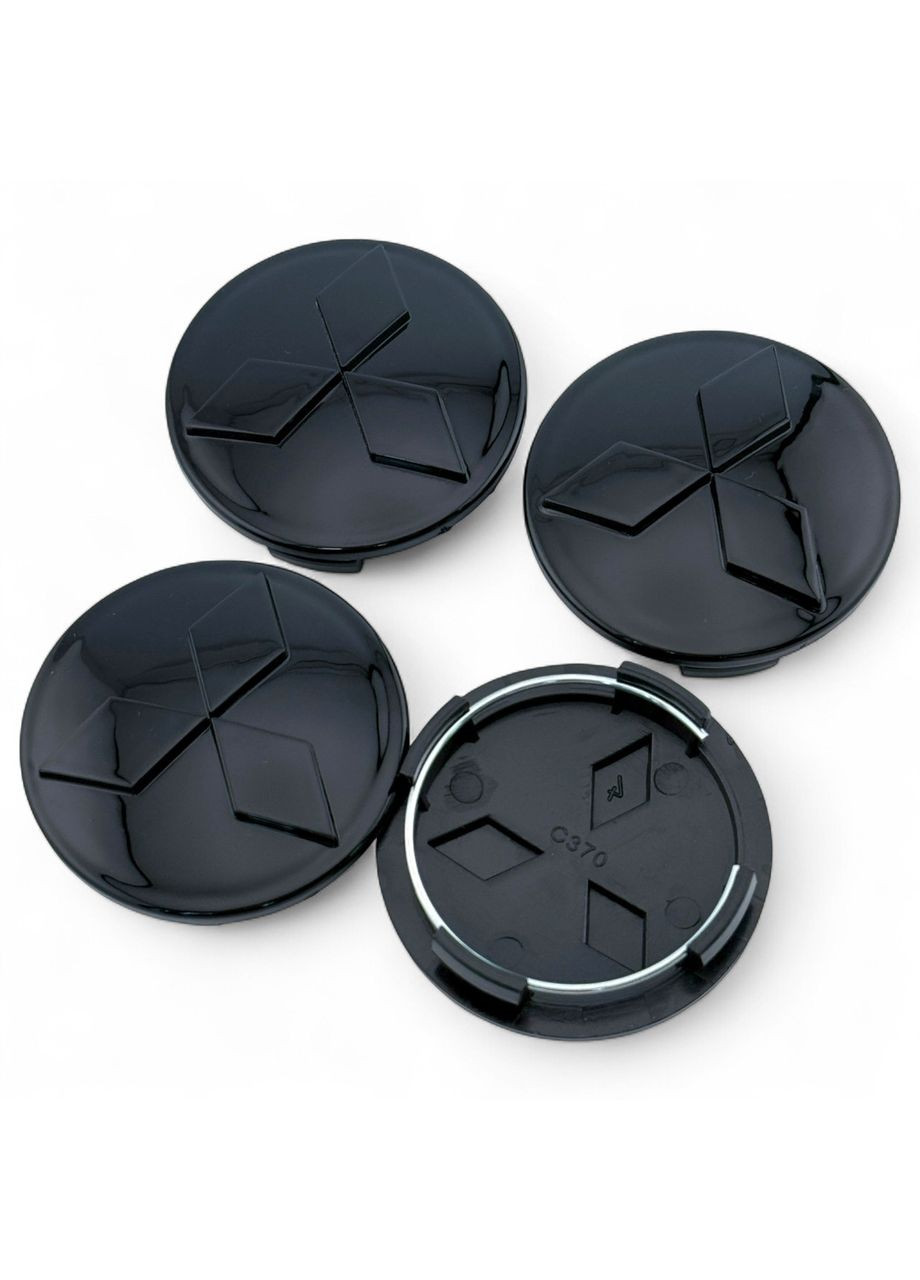 Колпачки в диски 60/54 заглушка для дисков Мицубиси (4 шт.) No Brand (364958970)