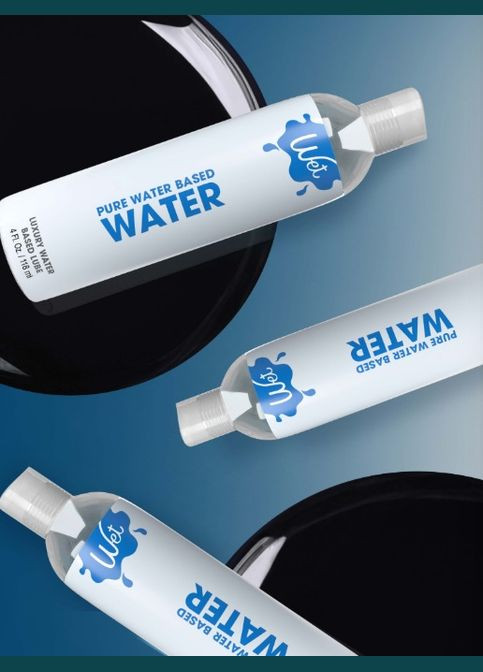 Лубрикант на водній основі WaterBased, 236 мл Wet (297135542)