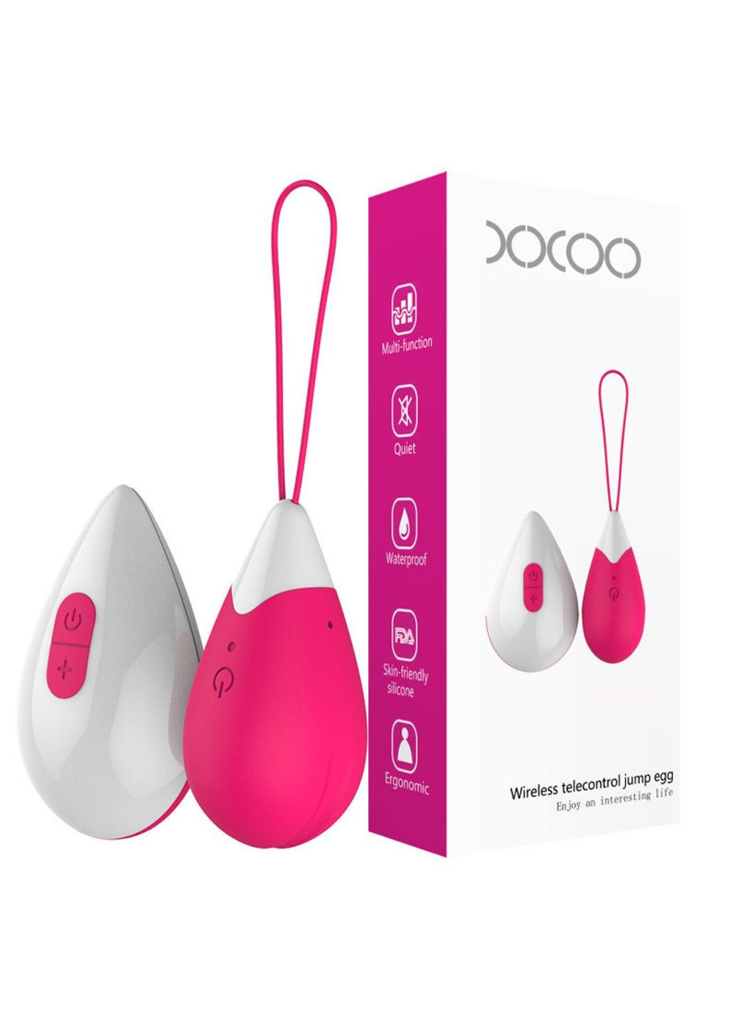 Вибрирующий шар Кегеля с дистанционным управлением We Love (284278483)