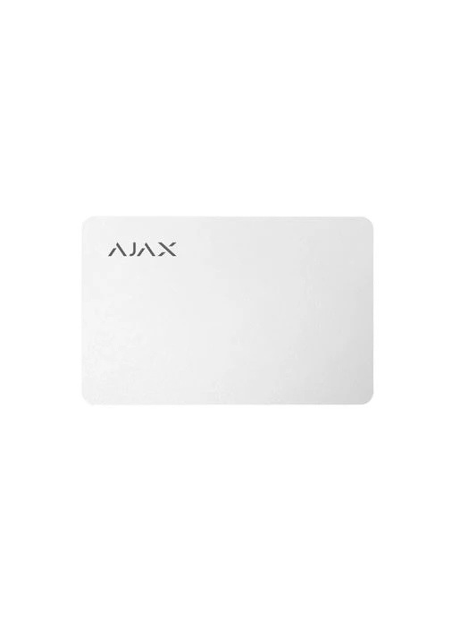 Карта для управления охранной системой Pass 10 шт. White Ajax (401507446)