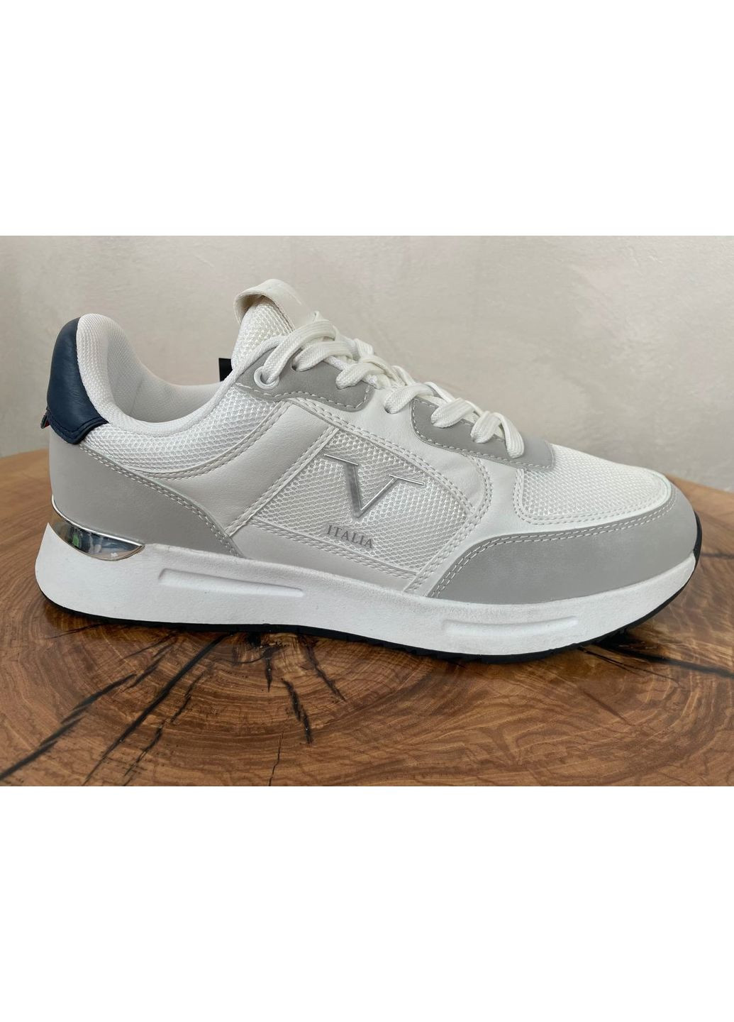 Белые кроссовки 19v69 italia turin white 12(46) Versace