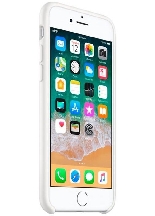 Чехол Original Silicone Case для Apple iPhone SE 2022/2020/8/7 White (ARM49449) PTR No Brand (327882361)
