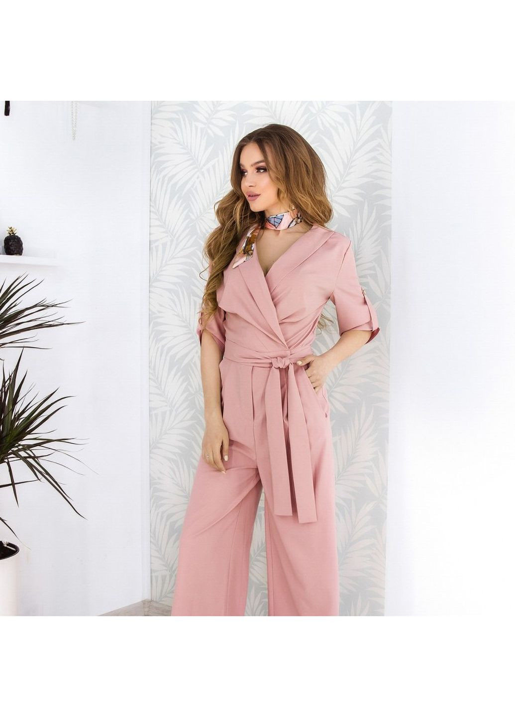 Комбинезон Liton пудровый костюмная