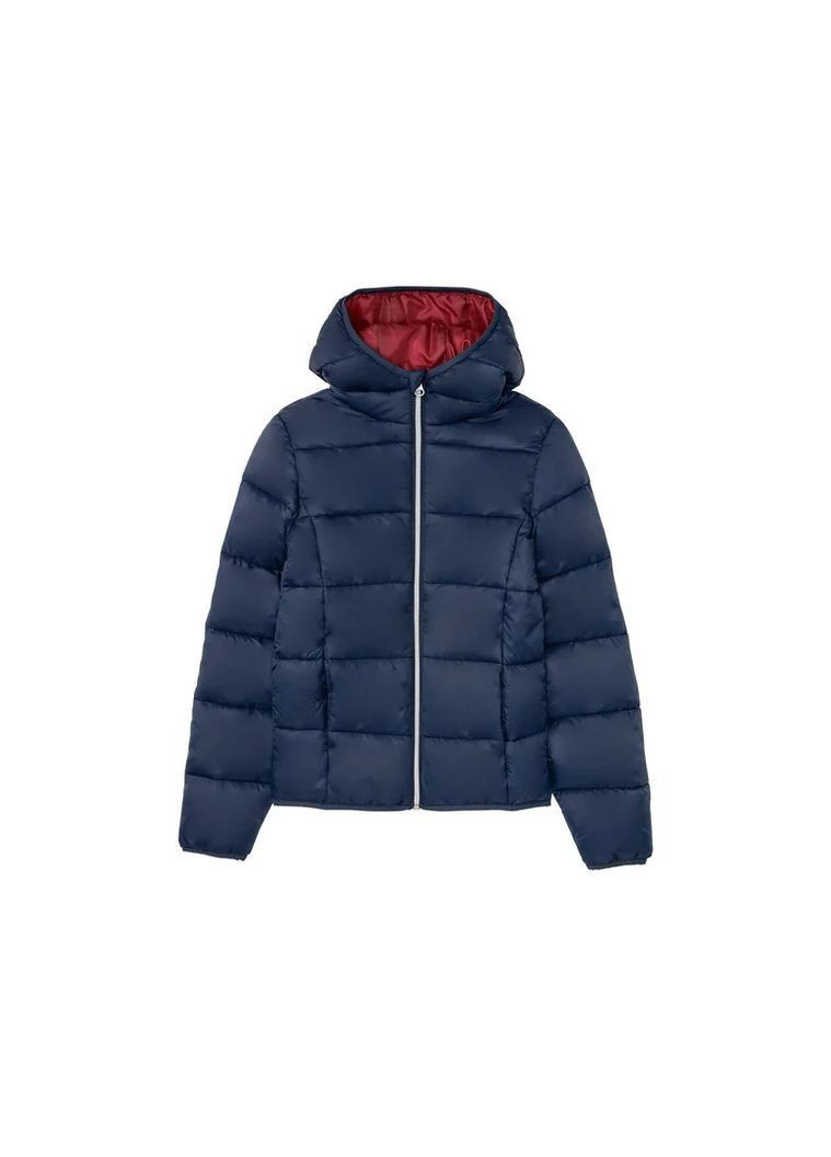 Синя демісезонна синя демісезонна куртка з капюшоном для дівчинки,розмір 152см(11-12р) Pepperts