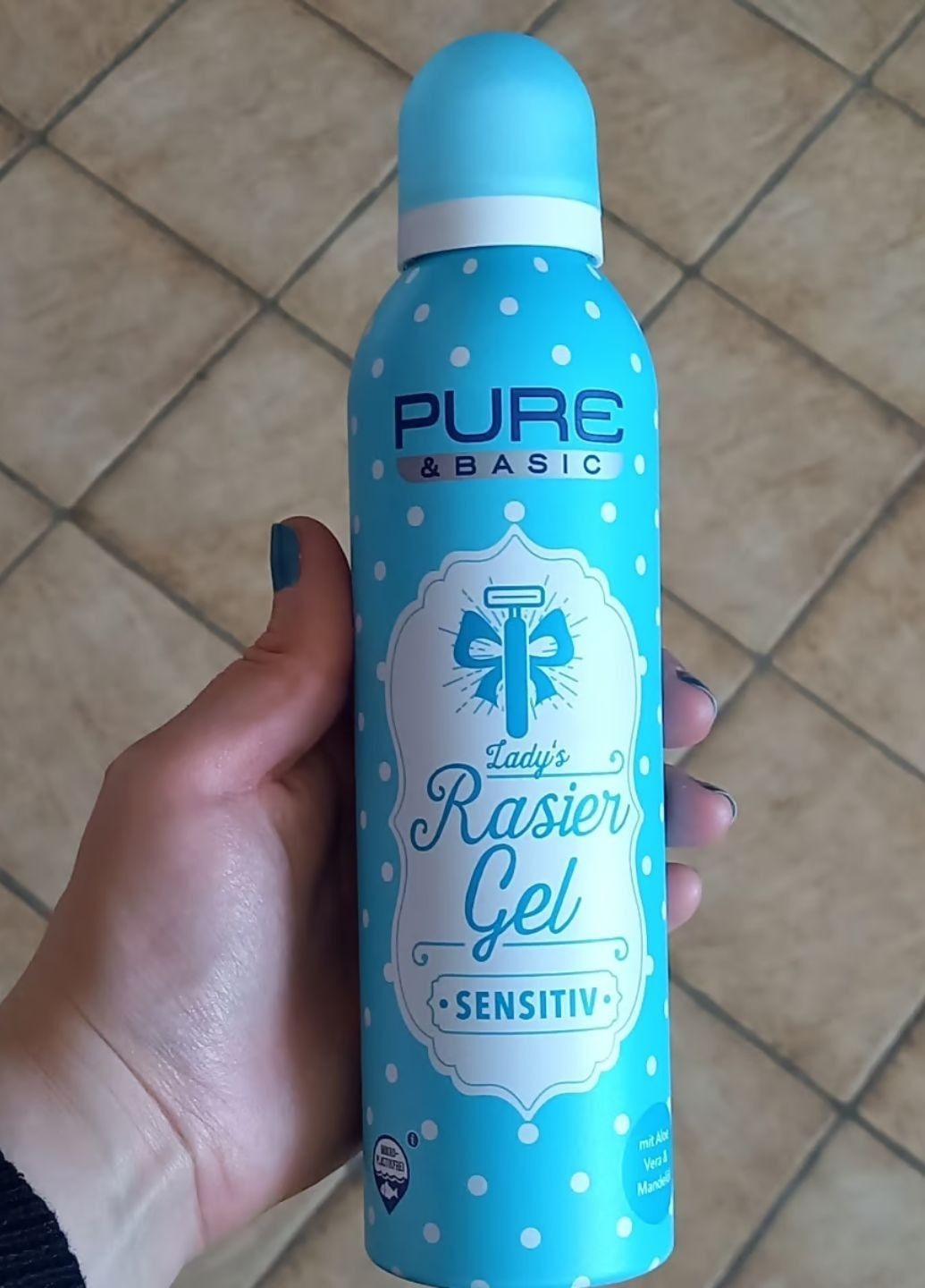 Гель для гоління жіночий Sensitiv 200 мл Pure&Basic (368561576)