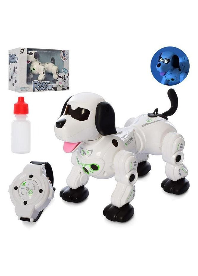 Собака Робот Інтерактивна Іграшка На Пульт У Типі Часів, Світло, Звук, Реагує на дотик No Brand (282627354)