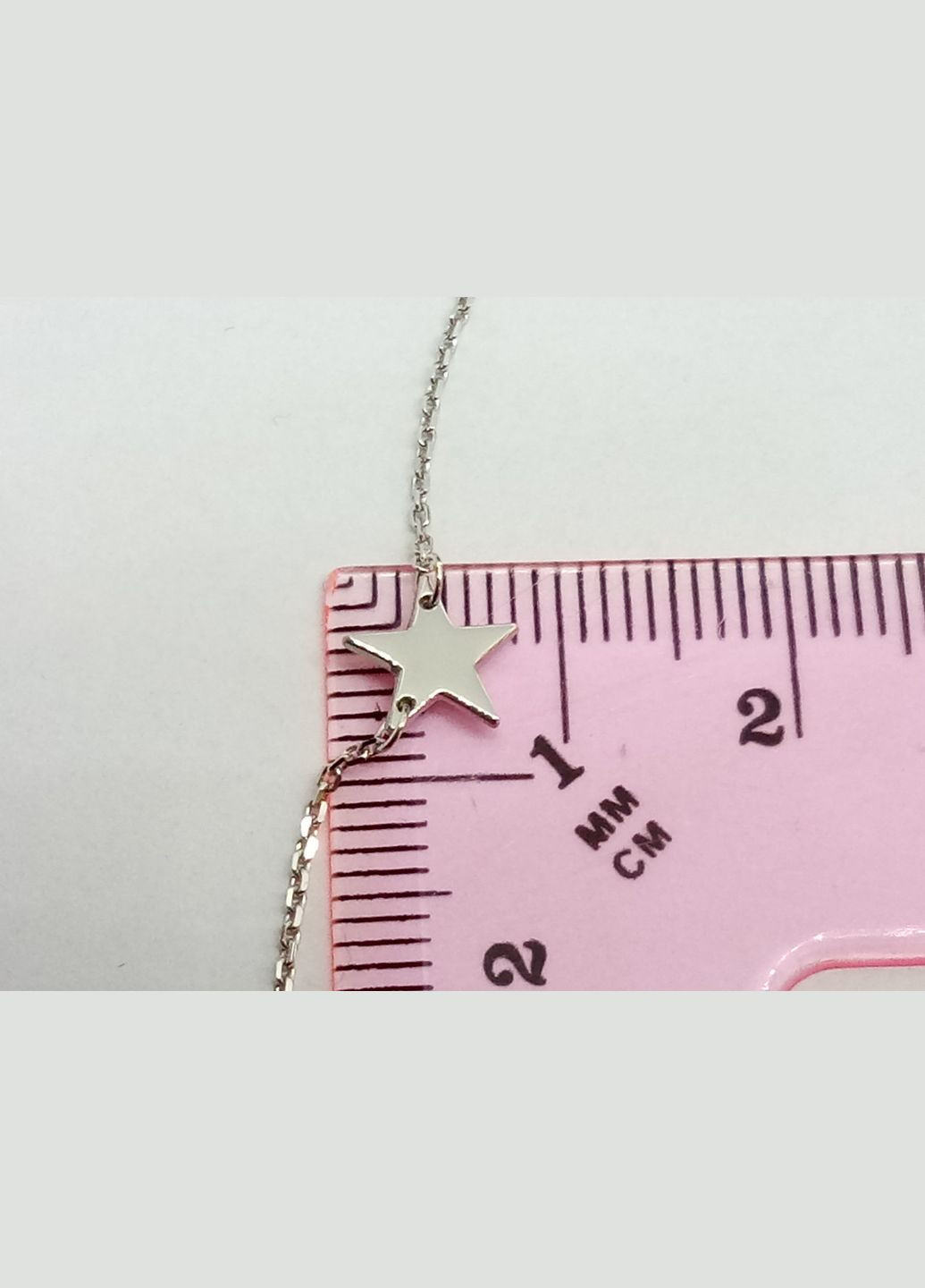 Срібне кольє Зірки. 908-01106 Qvaliz (318535823)