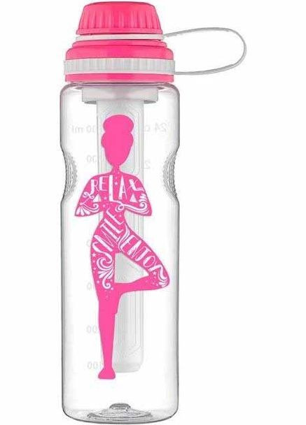 Бутылочка для воды Ege 750 мл GT-G-912068 Розовая (126055) Gusto (300252910)