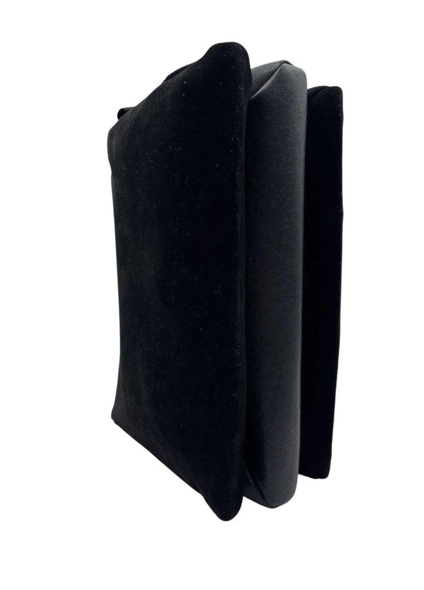 Сумка женская из натуральной кожи замшевая черная 8511_zblack No Brand (391725375)