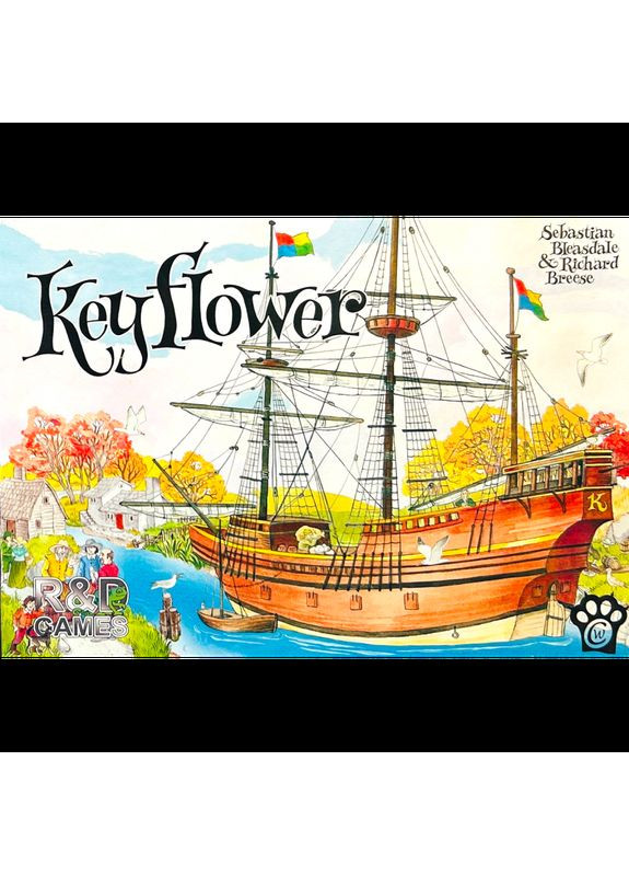 Настільна гра Кейфлавер (Keyflower) (укр) ( ) WoodCat WG0224POUK-1 (370765078)