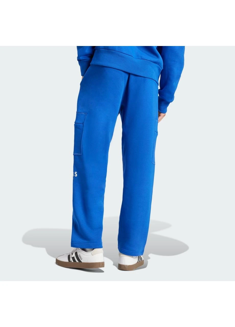 Синие демисезонные брюки adidas