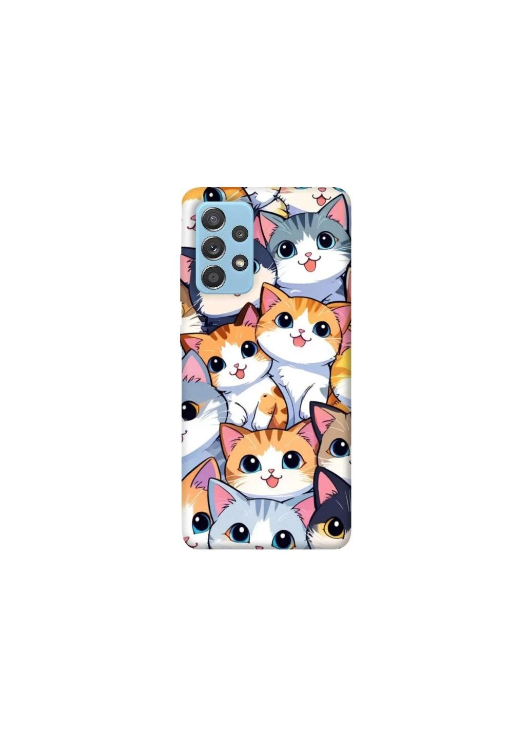 Чохол на Samsung Galaxy A52 4G / A52 5G Cute Cat v2 Frontalka (349832994)